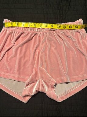Pink Velvet Lounge Shorts